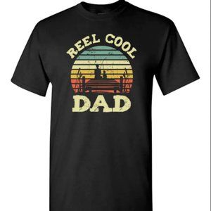 Reel Cool Dad Shirt for Men Tshirt